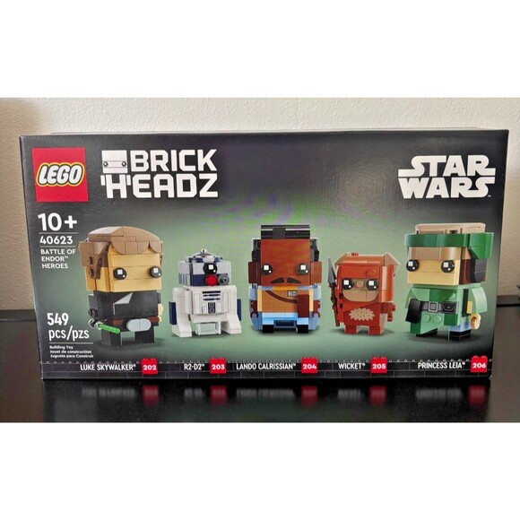 LEGO Brickheadz 40623 : Battle of Endor Heroes , 549 Pieces ,  NEW - Picture 5 of 9